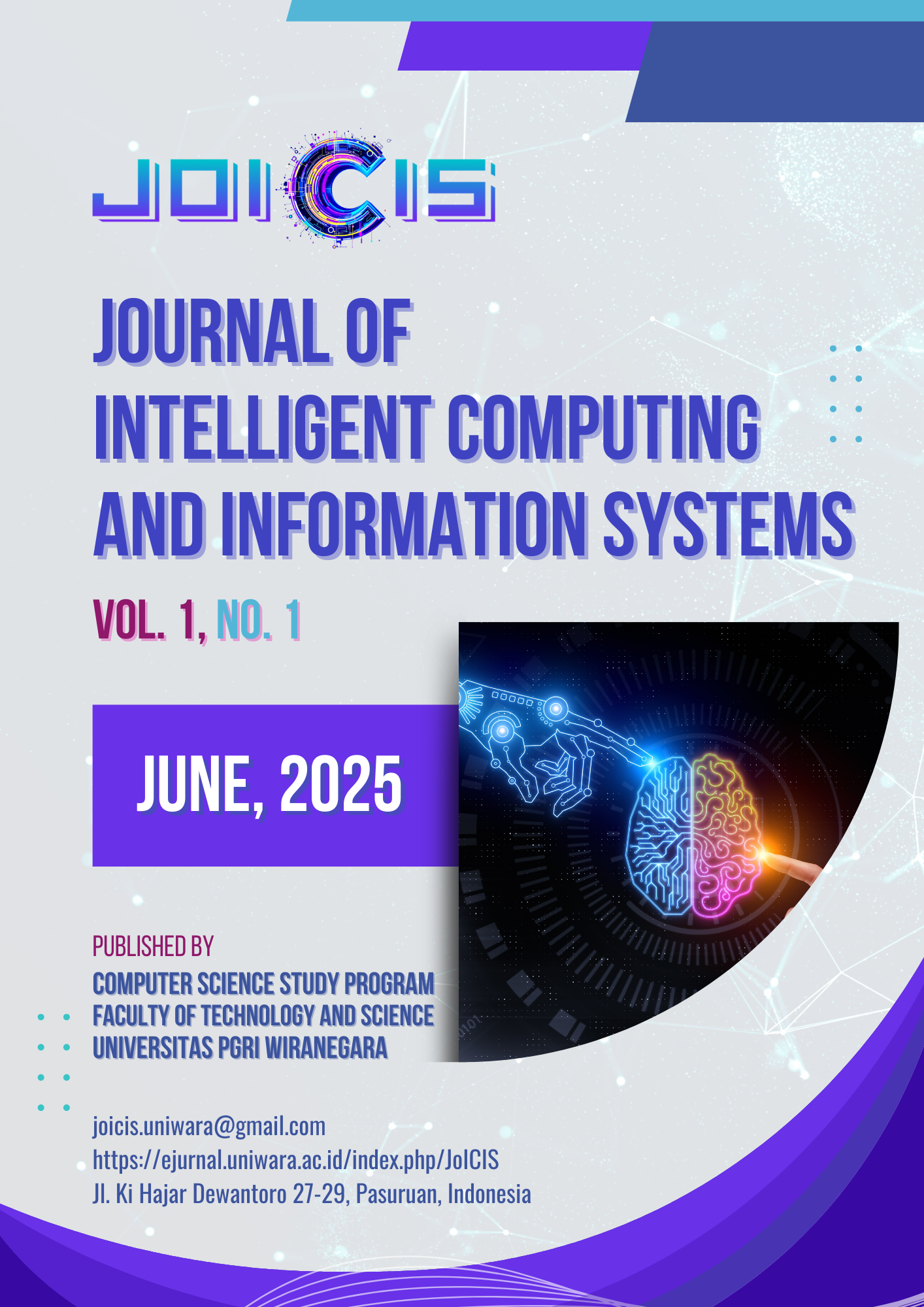 View Vol. 2025 No. 1 (1): Journal of Intelligent Computing and Information Systems (JoICIS)